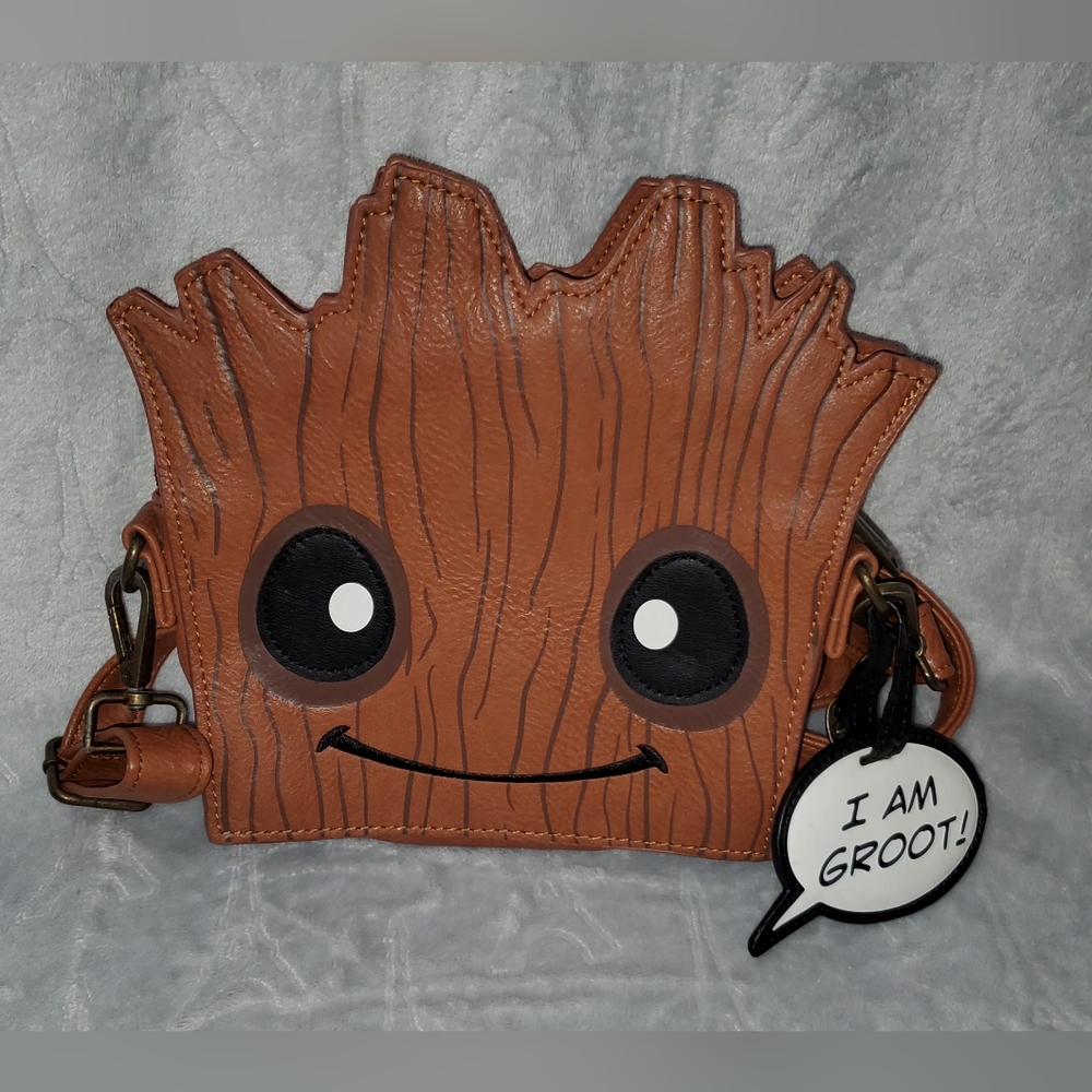 Marvel x Loungefly Guardians of the Galaxy Groot Crossbody Bag
